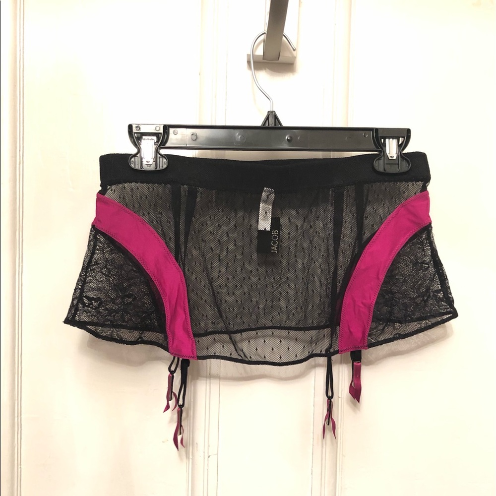 New With Tags Jacob garter belt skirt size small